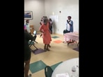 Woman takes to the floor to celebrate her 91st birthday.(Instagram/@GoodNewsCorres1) Woman takes to the floor to celebrate her 91st birthday.(Instagram/@GoodNewsCorres1)