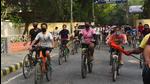 MCG officials said that the international cycle track can be used for competitive events as well as for leisure by residents. (HT Archive) MCG officials said that the international cycle track can be used for competitive events as well as for leisure by residents. (HT Archive)