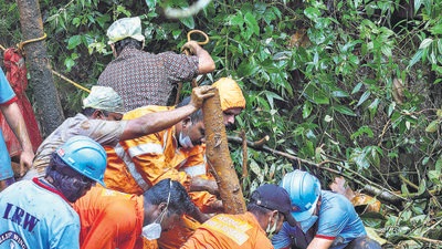 State Congress president K Sudhakaran also accused Kerala chief minister Pinarayi Vijayan of not learning a lesson despite his much-touted trip to the Netherlands to study ways to tackle floods. (AP) State Congress president K Sudhakaran also accused Kerala chief minister Pinarayi Vijayan of not learning a lesson despite his much-touted trip to the Netherlands to study ways to tackle floods. (AP)