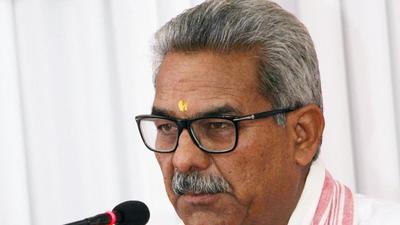 RSS joint general secretaries Krishna Gopal and Arun Kumar were also present at the meeting. (Photo Courtesy- Twitter) RSS joint general secretaries Krishna Gopal and Arun Kumar were also present at the meeting. (Photo Courtesy- Twitter)