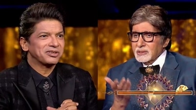 Shaan and Amitabh Bachchan on Kaun Banega Crorepati 13. Shaan and Amitabh Bachchan on Kaun Banega Crorepati 13. 