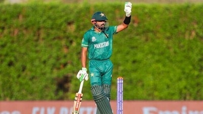 Pakistan's captain Babar Azam (AP)