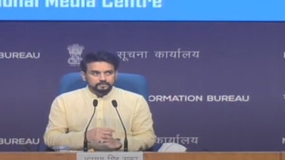 Union minister Thakur addresses the press (YouTube/PIBIndia)