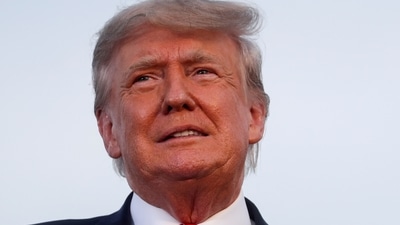 Former US President Donald Trump. (Reuters)