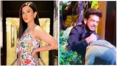 Gauahar Khan slammed Karan Kundrra over his fight with Pratik Sehajpal. Gauahar Khan slammed Karan Kundrra over his fight with Pratik Sehajpal.
