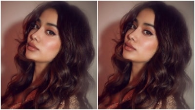 Janhvi opted for a casual look for this photoshoot. She chose to go with an off-white mini dress. (Instagram/@janhvikapoor)