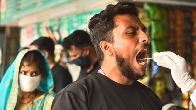 As many as 1,247,506 samples were tested for Covid-19 in the last 24 hours, which has taken the cumulative number of samples tested to 595,742,218. (Satish Bate/HT file photo) As many as 1,247,506 samples were tested for Covid-19 in the last 24 hours, which has taken the cumulative number of samples tested to 595,742,218. (Satish Bate/HT file photo)