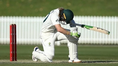 Will Pucovski suffered the 10th concussion of his career when he was struck on the helmet by a ball in a net session while training for Victoria this month. (Getty )