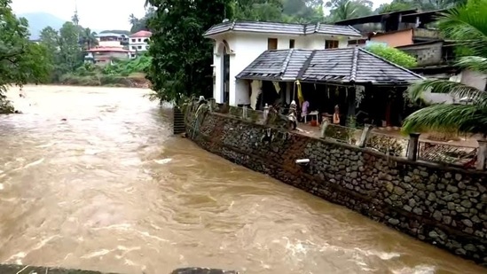 The IMD said Kerala is likely to receive fairly widespread rainfall with isolated heavy downpour till October 25 (ANI Photo)