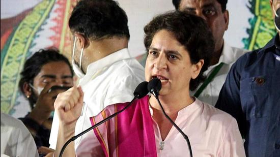 Congress general secretary Priyanka Gandhi Vadra h as been reaching out to women ahead of the Uttar Pradesh assembly polls. (FIle Photo)