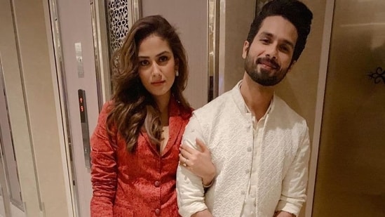 Shahid Kapoor and his wife Mira Rajput are currently in the Maldives.