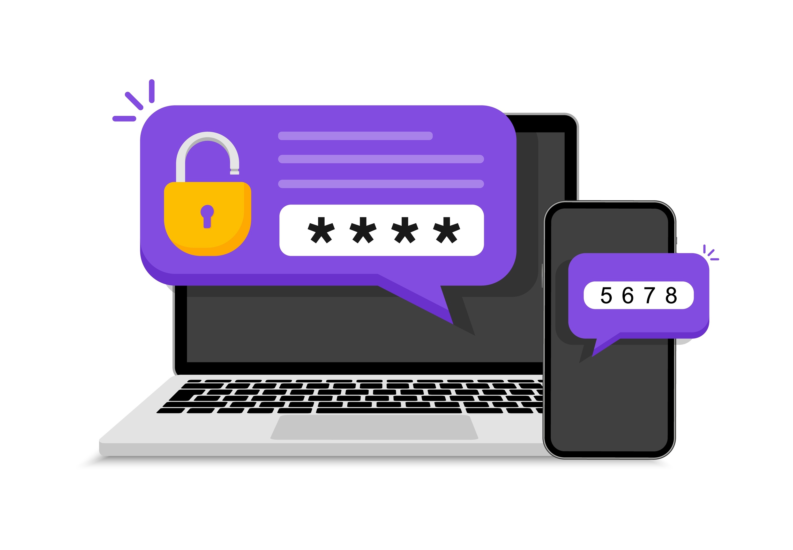 The two-step authentication verification code message on smartphones ensures secure log in or sign in. (Photo: Shutterstock) The two-step authentication verification code message on smartphones ensures secure log in or sign in. (Photo: Shutterstock)