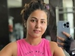 Hina Khan is sweating it out at the gym. The actor, when not appearing on the silver screen, is usually spotted in her favourite corner of the gym, working out like a beast. On Friday, Hina had a workout kinda day and the pictures post her fitness routine made their way on her Instagram stories.(Instagram/@realhinakhan) Hina Khan is sweating it out at the gym. The actor, when not appearing on the silver screen, is usually spotted in her favourite corner of the gym, working out like a beast. On Friday, Hina had a workout kinda day and the pictures post her fitness routine made their way on her Instagram stories.(Instagram/@realhinakhan)