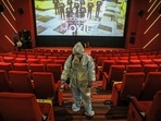 The BMC has allowed cinema halls, drama theatres, auditoriums, and amusement parks to reopen from Friday. (File Photo) The BMC has allowed cinema halls, drama theatres, auditoriums, and amusement parks to reopen from Friday. (File Photo)