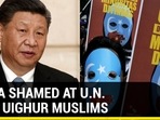CHINA SHAMED AT U.N. OVER UIGHUR MUSLIMS CHINA SHAMED AT U.N. OVER UIGHUR MUSLIMS