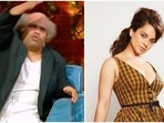 Actor Kangana Ranaut got a mention on The Kapil Sharma Show. Actor Kangana Ranaut got a mention on The Kapil Sharma Show.