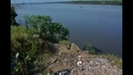 Tragedy at Mumbra Retibunder, where two minors are feared to have drowned earlier this week, could have been a bigger one had it not been averted in the nick of time with a third boy being saved from being swept away in the current. (PRAFUL GANGURDE/HT FILE PHOTO) Tragedy at Mumbra Retibunder, where two minors are feared to have drowned earlier this week, could have been a bigger one had it not been averted in the nick of time with a third boy being saved from being swept away in the current. (PRAFUL GANGURDE/HT FILE PHOTO)