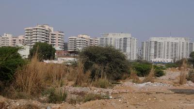 The entire design of this project has been inspired from India Habitat Centre (IHC) in Delhi, Dilli Haat in Indian National Airways (INA) Market, and Ravindra Natya Grah auditorium in Indore, said the officials. (Parveen Kumar/HT) The entire design of this project has been inspired from India Habitat Centre (IHC) in Delhi, Dilli Haat in Indian National Airways (INA) Market, and Ravindra Natya Grah auditorium in Indore, said the officials. (Parveen Kumar/HT)