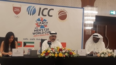 Qatar to host ICC qualifying event for first time as part of road to AUS 2022 (TWITTER)