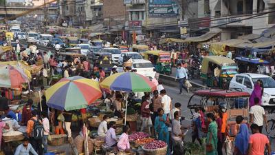 Vegetable market at Digha Haat in Patna. (HT PHOTO) Vegetable market at Digha Haat in Patna. (HT PHOTO)