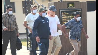 The ’serial killer’, Navninder Preet Singh of Patiala city’s Urban Estate Colony, in police custody for the murder of his fiancee whose body was found buried at his house. He has also confessed to have killed his wife last month. The ’serial killer’, Navninder Preet Singh of Patiala city’s Urban Estate Colony, in police custody for the murder of his fiancee whose body was found buried at his house. He has also confessed to have killed his wife last month.