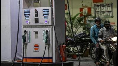 On Thursday, the price of diesel in Chandigarh was at  ₹94.99 per litre. (Bloomberg)