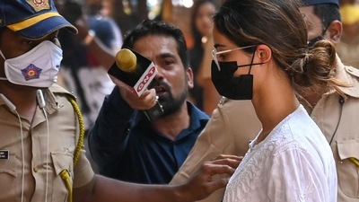 Ananya Panday was questioned for four hours on Friday, the second day of her interrogation by NCB officials. (AFP) Ananya Panday was questioned for four hours on Friday, the second day of her interrogation by NCB officials. (AFP)