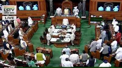 A view of Lok Sabha (LSTV/PTI Photo) A view of Lok Sabha (LSTV/PTI Photo)