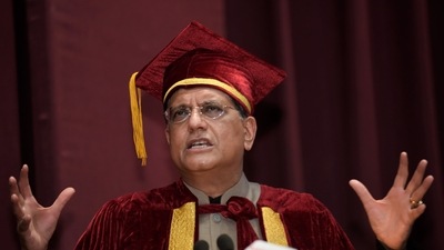 Goyal said that India is negotiating free trade agreements (FTA) with the UK, UAE and Australia and several other countries. during the 54th convocation of the Indian Institute of Foreign Trade (IIFT) in New Delhi. (PTI Photo) Goyal said that India is negotiating free trade agreements (FTA) with the UK, UAE and Australia and several other countries. during the 54th convocation of the Indian Institute of Foreign Trade (IIFT) in New Delhi. (PTI Photo)