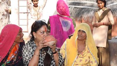Former chief minister Vasundhara Raje responded to her detractors in the Rajasthan BJP unit who have been trying to edge her out from the race to be the party’s CM face, saying the people will decide who will get to rule. Former chief minister Vasundhara Raje responded to her detractors in the Rajasthan BJP unit who have been trying to edge her out from the race to be the party’s CM face, saying the people will decide who will get to rule.