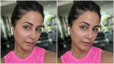 Hina is in a no makeup mood and shared the snippet for her Instagram family. (Instagram/@realhinakhan) Hina is in a no makeup mood and shared the snippet for her Instagram family. (Instagram/@realhinakhan)