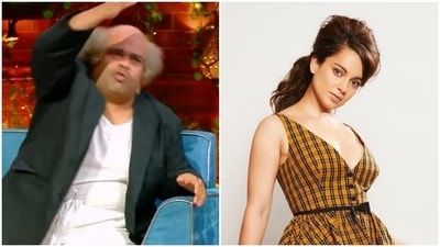 Actor Kangana Ranaut got a mention on The Kapil Sharma Show. Actor Kangana Ranaut got a mention on The Kapil Sharma Show.