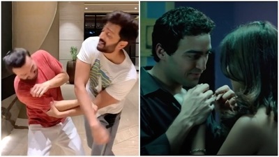 Riteish Deshmukh got revenge on Ayaz Khan for ‘slapping’ his wife. Riteish Deshmukh got revenge on Ayaz Khan for ‘slapping’ his wife.