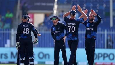 Namibia vs Ireland Highlights, T20 World Cup: Namibia win by 8 wickets (TWITTER/ICC)