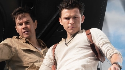 Mark Wahlberg and Tom Holland in Uncharted. (Instagram)