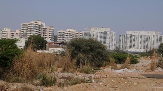 The entire design of this project has been inspired from India Habitat Centre (IHC) in Delhi, Dilli Haat in Indian National Airways (INA) Market, and Ravindra Natya Grah auditorium in Indore, said the officials. (Parveen Kumar/HT)