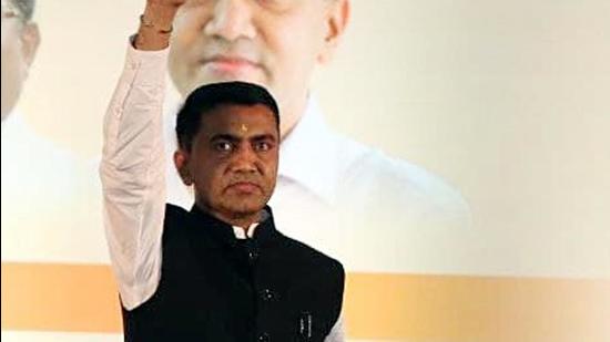 Goa chief minister Pramod Sawant came under attack from the opposition Congress after a lathi charge against party workers protesting against casinos in the coastal state. (ANI)