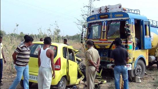 Speeding continues to remain the main cause of road fatalities in Chandigarh. Traffic police say the Road Safety in Chandigarh 2020 Report will be analysed thoroughly. (HT FILE PHOTO FOR REPRESENTATIVE PURPOSES ONLY)