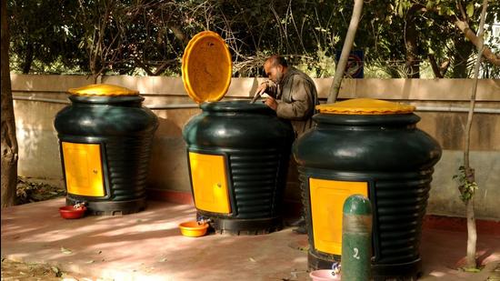This move will help Gurugram get better in cleanliness ranking, said the municipal corporation. (Parveen Kumar/HT) This move will help Gurugram get better in cleanliness ranking, said the municipal corporation. (Parveen Kumar/HT)