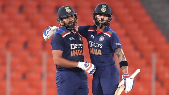 Rohit Sharma and Virat Kohli. (File)