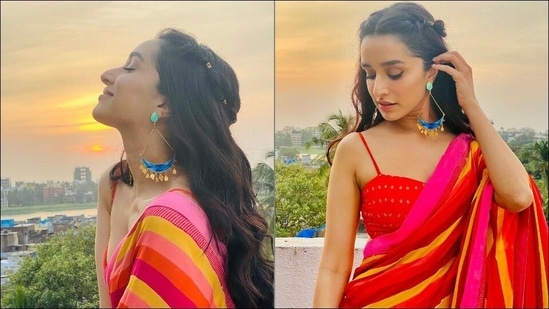 Loved Shraddha Kapoor's sexy spin to ethnic saree look? Here's what it costs(Instagram/shraddhakapoor)