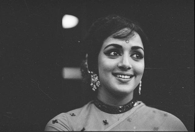 Hema Malini in a picture dated 15 September, 1970. (HT Photo by KK Chawla) Hema Malini in a picture dated 15 September, 1970. (HT Photo by KK Chawla)