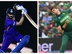 Virat Kohli and Shaheen Shah Afridi Virat Kohli and Shaheen Shah Afridi