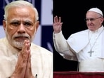 PM Modi will meet Pope Francis next week.(HT) PM Modi will meet Pope Francis next week.(HT)