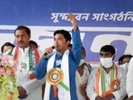 Trinamool Congress General Secretary Abhishek Banerjee durng by-election campaign at Gosaba in South 24 Parganas. Trinamool Congress General Secretary Abhishek Banerjee durng by-election campaign at Gosaba in South 24 Parganas. 