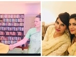 Amarinder Singh shared purported photos of Aroosa Alam with Sonia Gandhi and former Punjab DGP Mohammad Mustafa's family members. Amarinder Singh shared purported photos of Aroosa Alam with Sonia Gandhi and former Punjab DGP Mohammad Mustafa's family members.
