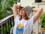 Sonali Bendre is chilling at home, wearing this…(Instagram/@iamsonalibendre) Sonali Bendre is chilling at home, wearing this…(Instagram/@iamsonalibendre)
