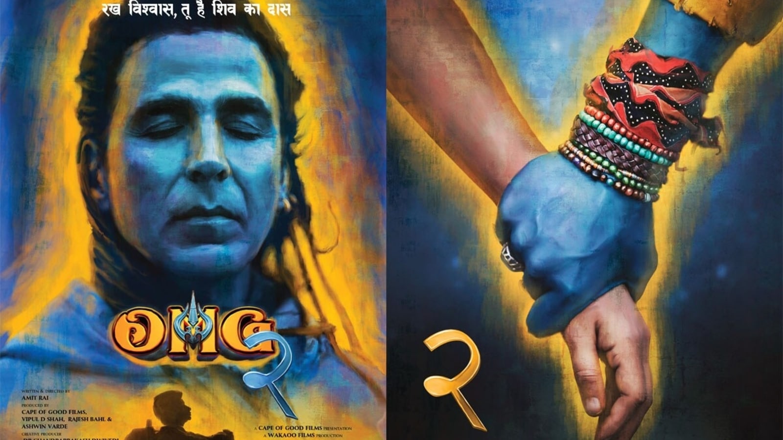 Dios mío 2: Akshay Kumar canaliza a Lord Shiva en nuevos carteles, diciendo «Necesito tus bendiciones y deseos» |  Bollywood