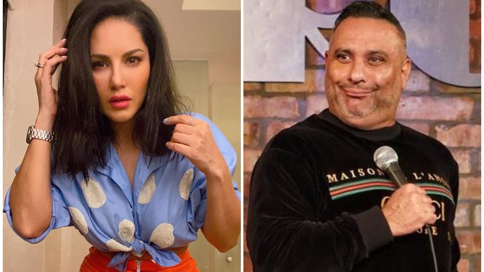 Sani Leone And Boyfriend Faking Video - Sunny Leone recalls relationship with Russell Peters that lasted 'a hot  second': 'It was the worst thing ever' - Hindustan Times