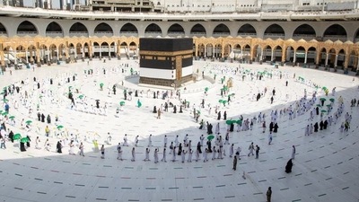 The official announcement of Haj 2022 will be made in the first week of November and along with that, the process of online application for Haj will also be started. (via REUTERS)